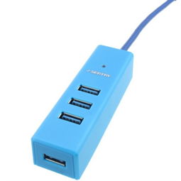 硕力泰HU341B USB 3.0四口集线器与硬盘盒的高效组合之蓝色新品鉴赏