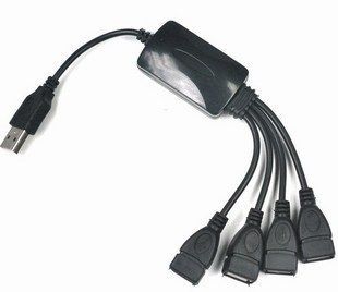 八爪鱼USB2.0 HUB集线器 一拖四分线，笔记本扩展的理想选择